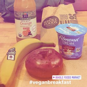 vegan breakfast  at Whole Foods Market - Franklin in San Francisco
