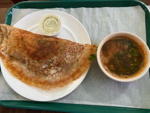 masala dosa  at Mint Indian Cuisine in Gainesville