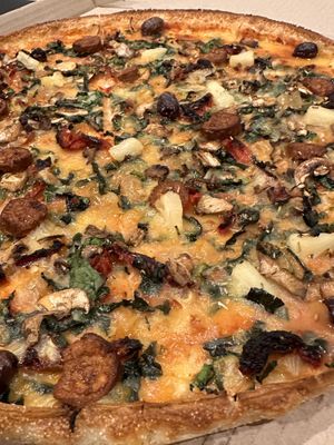 Just look at her 👀  at Hell Pizza in Tauranga