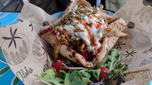 Vegan Shawarma at Aloha in Leiden