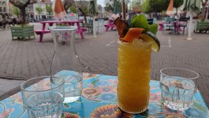 Sun Kissed Non-alcoholic Cocktail at Aloha in Leiden