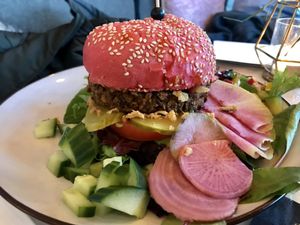 Aloha burger at Aloha in Leiden