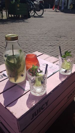 Yummy cocktail to share at Aloha in Leiden