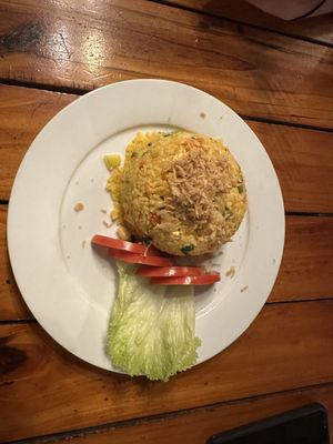 Fried rice   at Secret Garden in Cat Ba