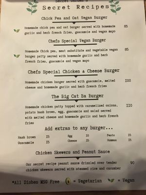 Mains at Secret Garden in Cat Ba