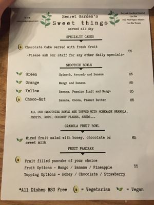 Sweets at Secret Garden in Cat Ba