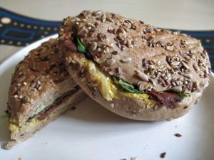 Reuben sandwich at Chapter One Coffee Shop in Edinburgh