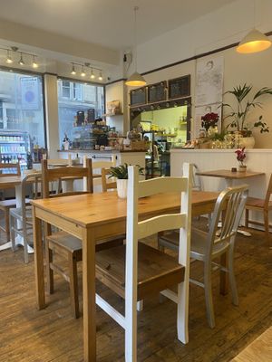 Lovely atmosphere  at Chapter One Coffee Shop in Edinburgh