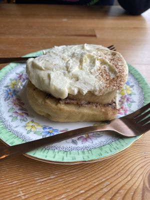 Cinnamon swirl   at Chapter One Coffee Shop in Edinburgh