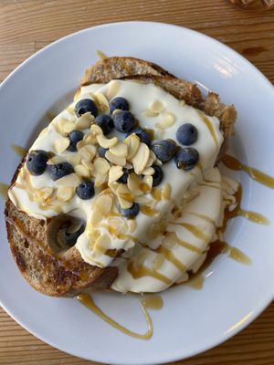 French toast  at Chapter One Coffee Shop in Edinburgh