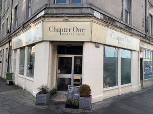 Exterior   at Chapter One Coffee Shop in Edinburgh