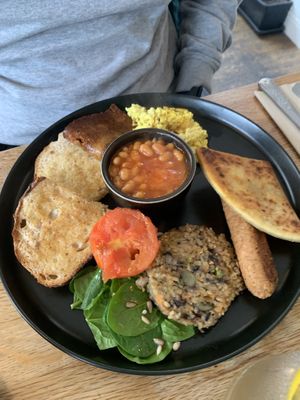Full English  at Chapter One Coffee Shop in Edinburgh