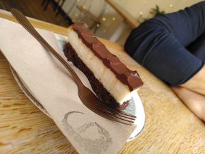 Bounty bar at Chapter One Coffee Shop in Edinburgh