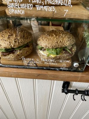 Options   at Chapter One Coffee Shop in Edinburgh