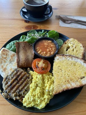 All day breakfast   at Chapter One Coffee Shop in Edinburgh