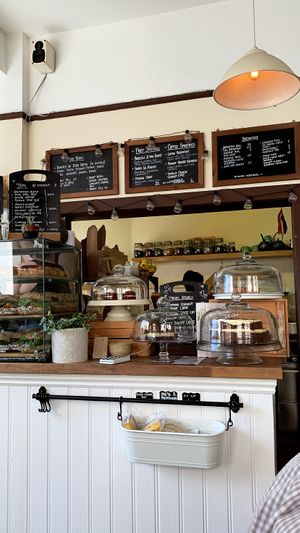 Front counter  at Chapter One Coffee Shop in Edinburgh