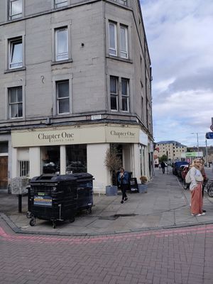  at Chapter One Coffee Shop in Edinburgh
