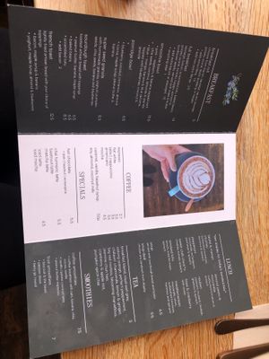   at Chapter One Coffee Shop in Edinburgh