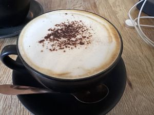 Cappuccino   at Chapter One Coffee Shop in Edinburgh