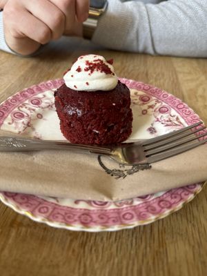 Red Velvett  at Chapter One Coffee Shop in Edinburgh