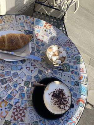   at Chapter One Coffee Shop in Edinburgh