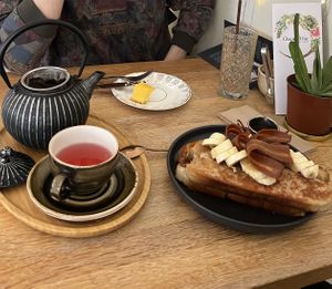   at Chapter One Coffee Shop in Edinburgh