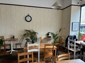 Interior at Chapter One Coffee Shop in Edinburgh