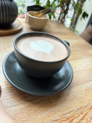 Hot Choc at Chapter One Coffee Shop in Edinburgh