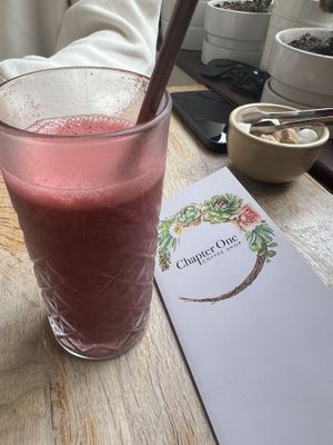   at Chapter One Coffee Shop in Edinburgh