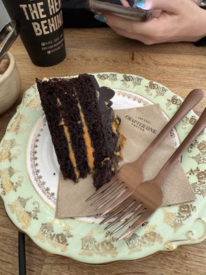   at Chapter One Coffee Shop in Edinburgh