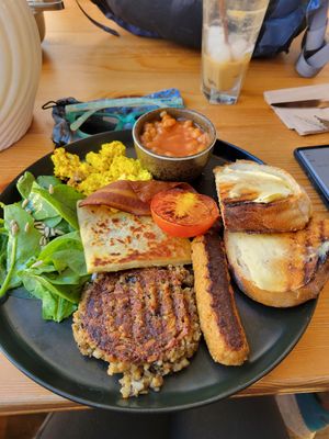 Full Breakfast at Chapter One Coffee Shop in Edinburgh