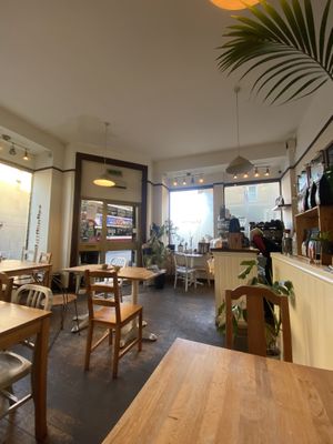 Inside   at Chapter One Coffee Shop in Edinburgh