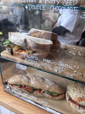 Choices   at Chapter One Coffee Shop in Edinburgh