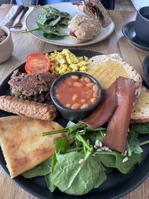 Fry up   at Chapter One Coffee Shop in Edinburgh