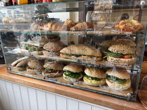 What to choose from this fab display of food... at Chapter One Coffee Shop in Edinburgh