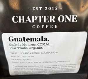 Smooth, great tasting coffee 
(04/05/25) at Chapter One Coffee Shop in Edinburgh