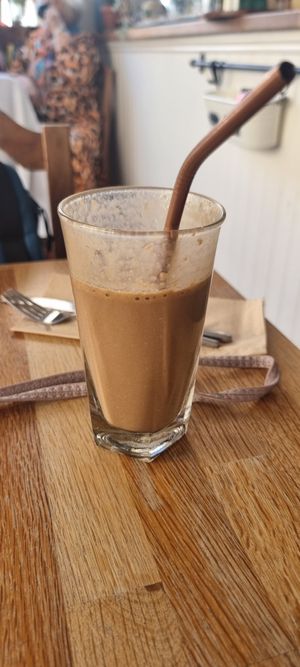 Coffee shake at Chapter One Coffee Shop in Edinburgh