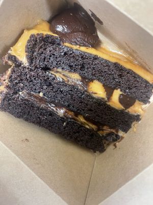 Caramel cake   at Chapter One Coffee Shop in Edinburgh