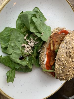 Tofu sandwich   at Chapter One Coffee Shop in Edinburgh