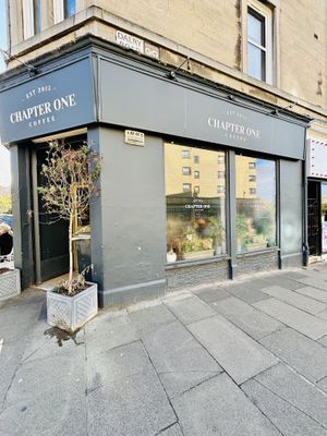   at Chapter One Coffee Shop in Edinburgh