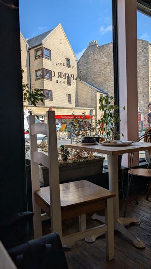  at Chapter One Coffee Shop in Edinburgh