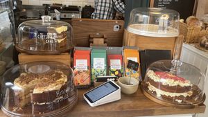   at Chapter One Coffee Shop in Edinburgh
