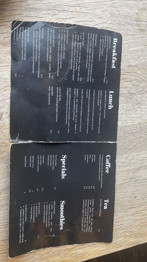   at Chapter One Coffee Shop in Edinburgh