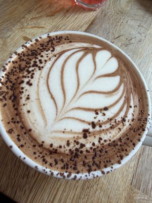 Hot chocolate 🍫  at Chapter One Coffee Shop in Edinburgh