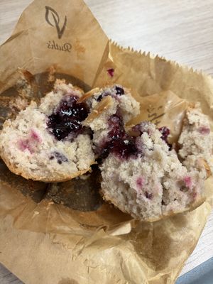 Fruits muffin   at Chapter One Coffee Shop in Edinburgh