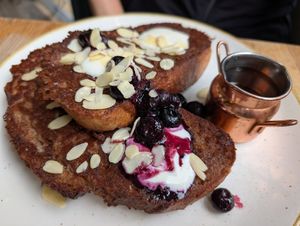 French Toast / Pain Doré at Chapter One Coffee Shop in Edinburgh