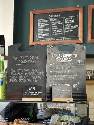   at Chapter One Coffee Shop in Edinburgh