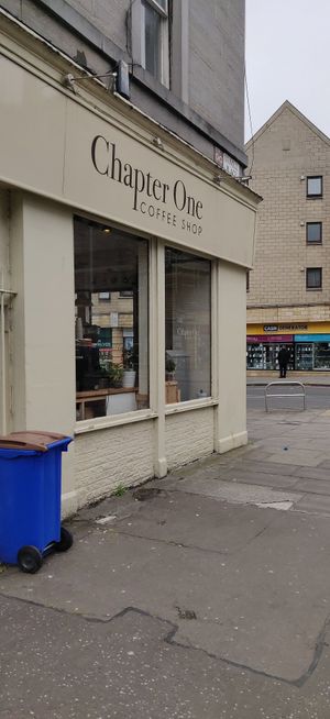 Aye at Chapter One Coffee Shop in Edinburgh