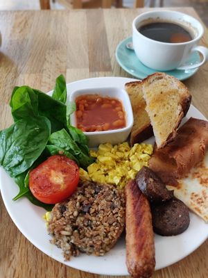 All day at Chapter One Coffee Shop in Edinburgh