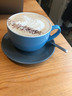 Mocha at Chapter One Coffee Shop in Edinburgh